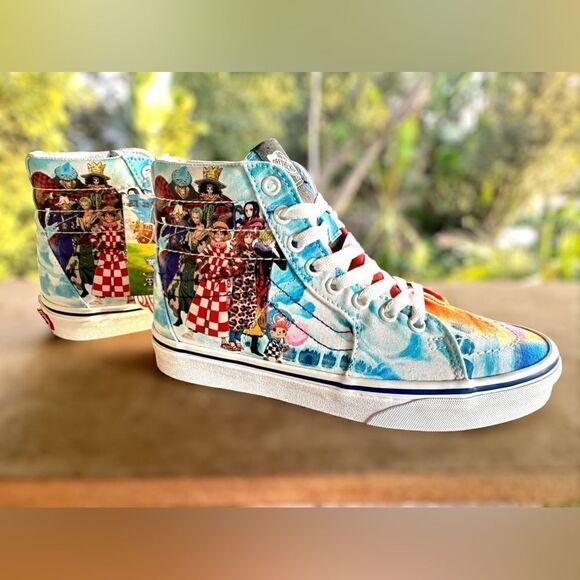 Vans One Piece x SK8-HI 'Punk Hazard' VN0007NS448 Size 5.5 Men 7 Women - Picture 2 of 16